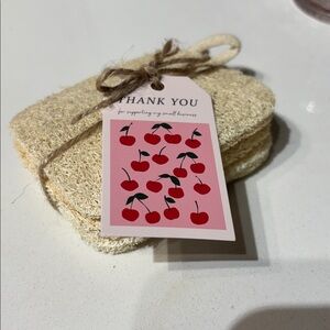 ✨Natural Loofah Bath Sponges - Set of 3